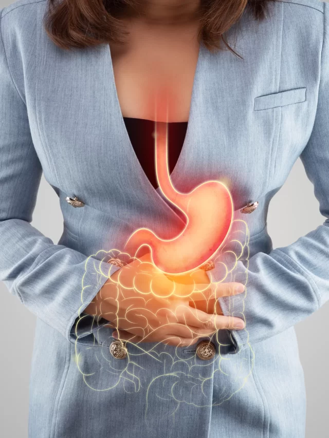 illustration-stomach-large-intestine-is-womans-body-against-gray-background